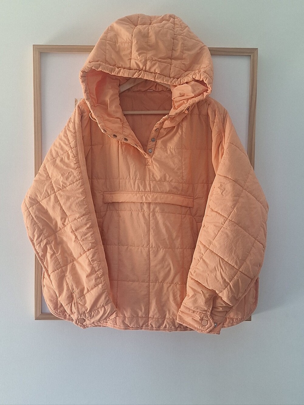 Oversized Hooded Puffer Quilted Jacket